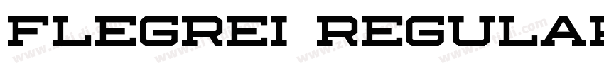 Flegrei Regular字体转换
